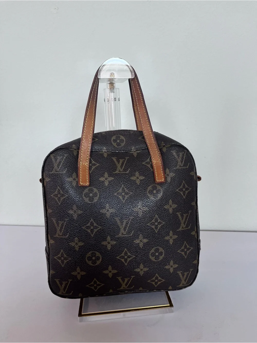 LOUIS VUITTON SPONTINI MONOGRAM HANDBAG
